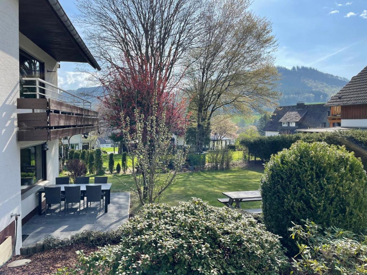 Auf Der Platte Appartement Winterberg Buitenkant foto
